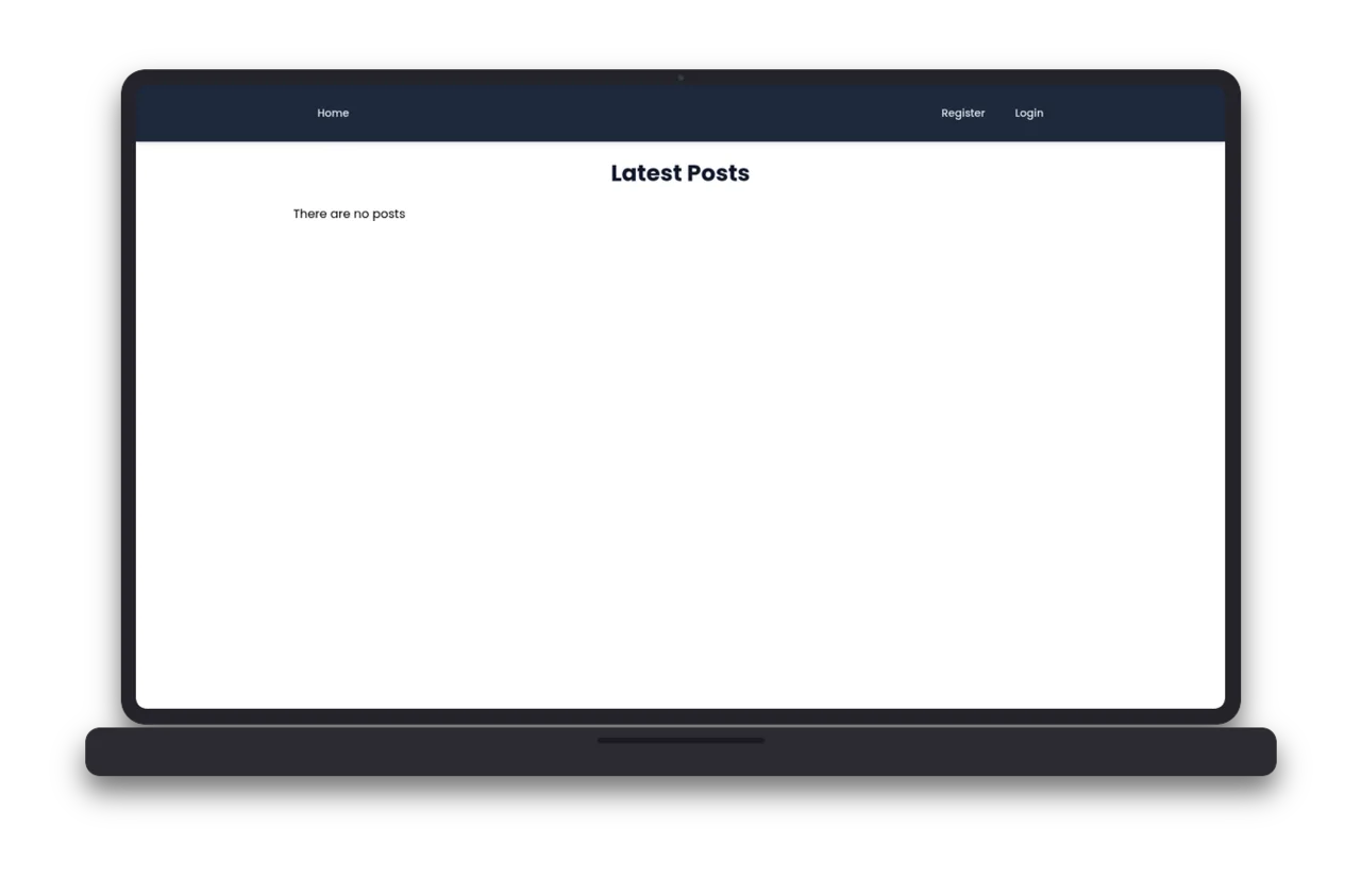 Tangkapan layar React Fullstack